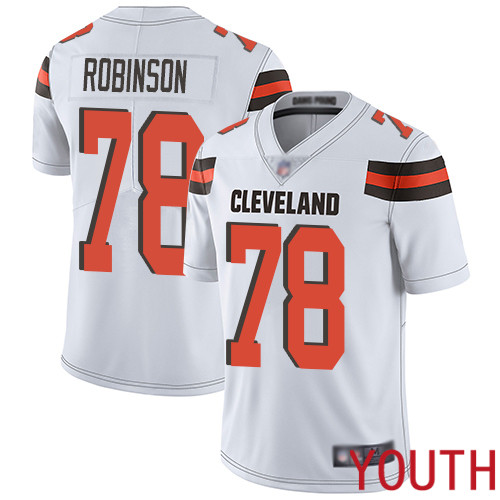 Cleveland Browns Greg Robinson Youth White Limited Jersey #78 NFL Football Road Vapor Untouchable->youth nfl jersey->Youth Jersey